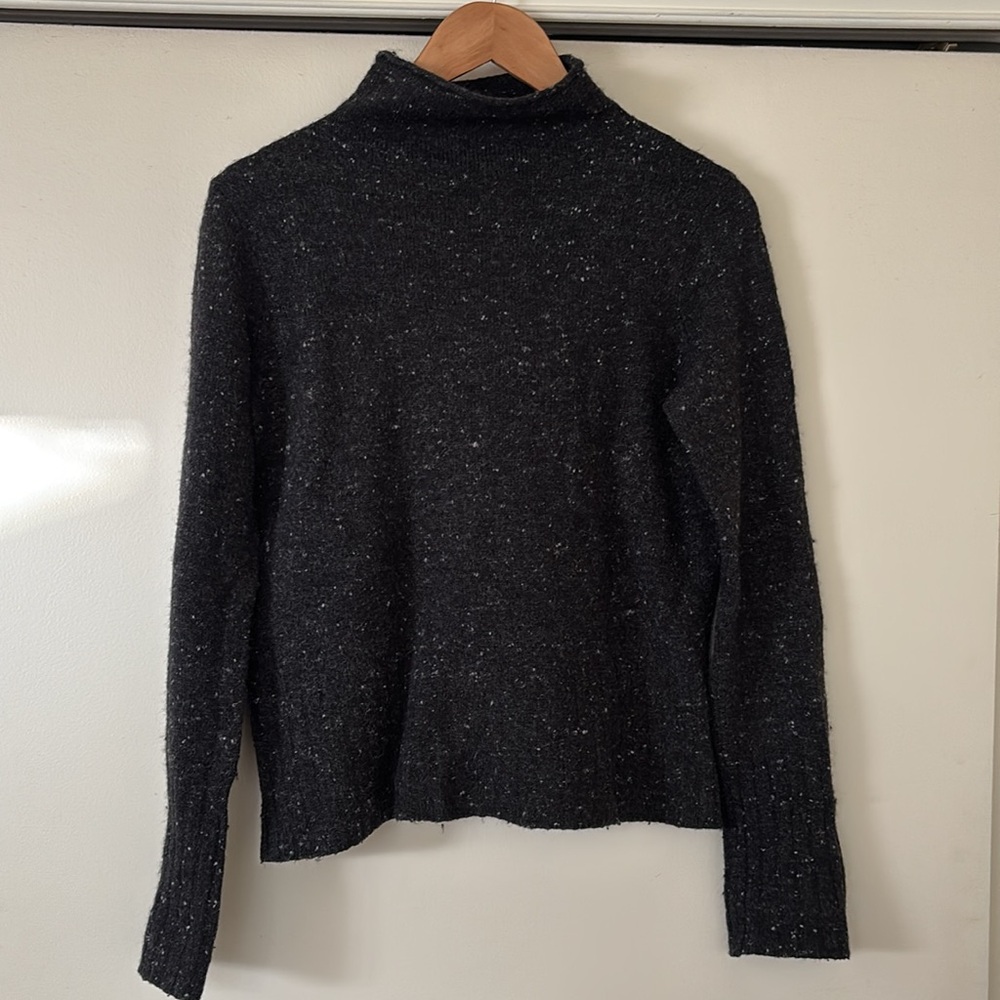 Madewell mockneck wool sweater